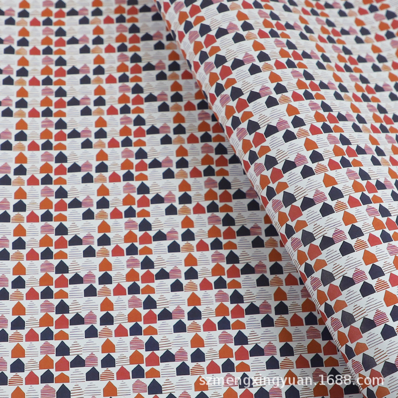 Moda simple de alta gama cumpleaños Día de San Valentín Regalo De estudiante regalo caja de regalo papel niños y niñas japonés papel de regalo hecho a mano