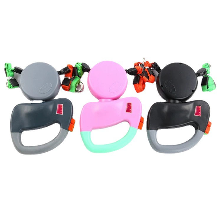 Двуглавый поводок от одного до двух для средних и крупных собак, автоматический выдвижной поводок для выгула собак, цепочка для собак Amazon Cross-Border