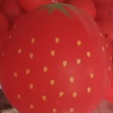 Мультяшная цветная карта, воздушный шар, клубника, 36 дюймов, увеличенная толщина