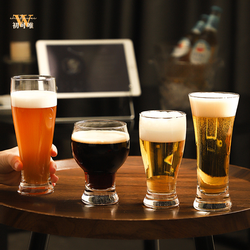Beer Glasses Set, Light Luxury, High-End, for Home Use, Trendy, Creative, Large Capacity, Craft Beer Glasses, Glass Logo Beer Glasses Set, Light Luxury, High-End, for Home Use, Trendy, Creative, Large Capacity, Craft Beer Glasses, Glass Logo