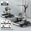 568 cross-border exclusive supply/English/luxury model in noble black--music toy tray + push handle + foot pad + parasol