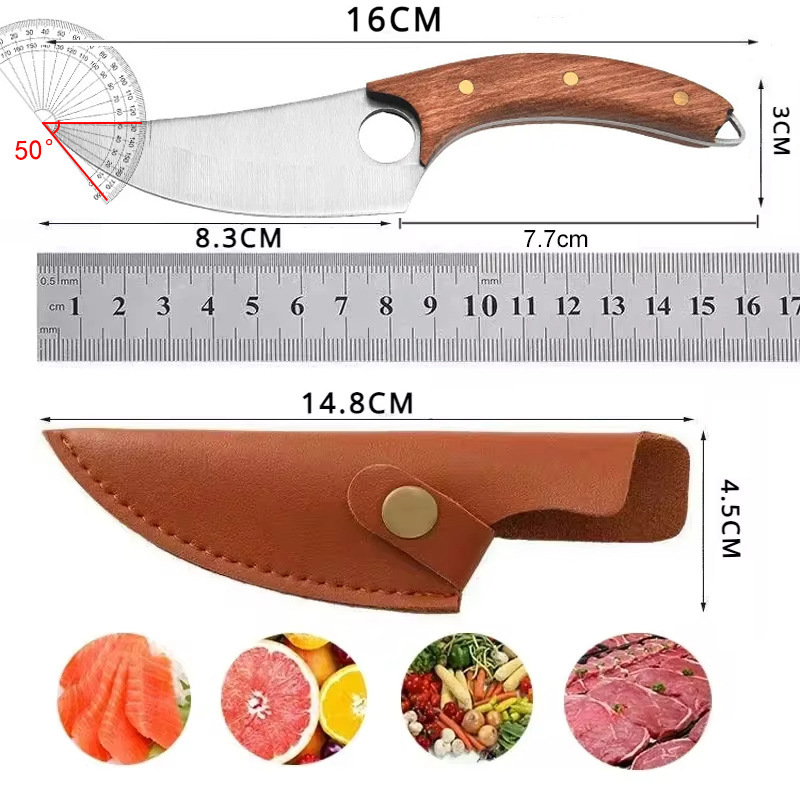 Cuchillo de cuchillo de corte de carne cuchillo de cocina de Mongolia Interior cuchillo de cuchillo