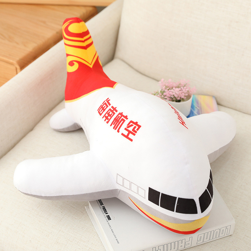 Simulación de dibujos animados de aviones de China Airlines almohada modelo de avión juguetes de peluche para niños muñecas de regalo image 10