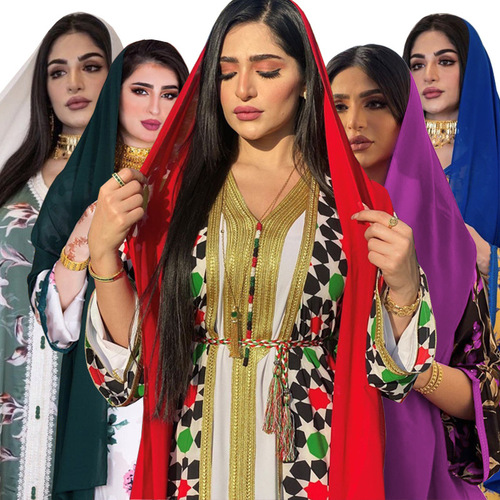 Cross-border ethnic plain-colored headscarf chiffon Middle Eastern Malay Indonesian foreign trade scarf headscarf silk scarf Hui female head covering