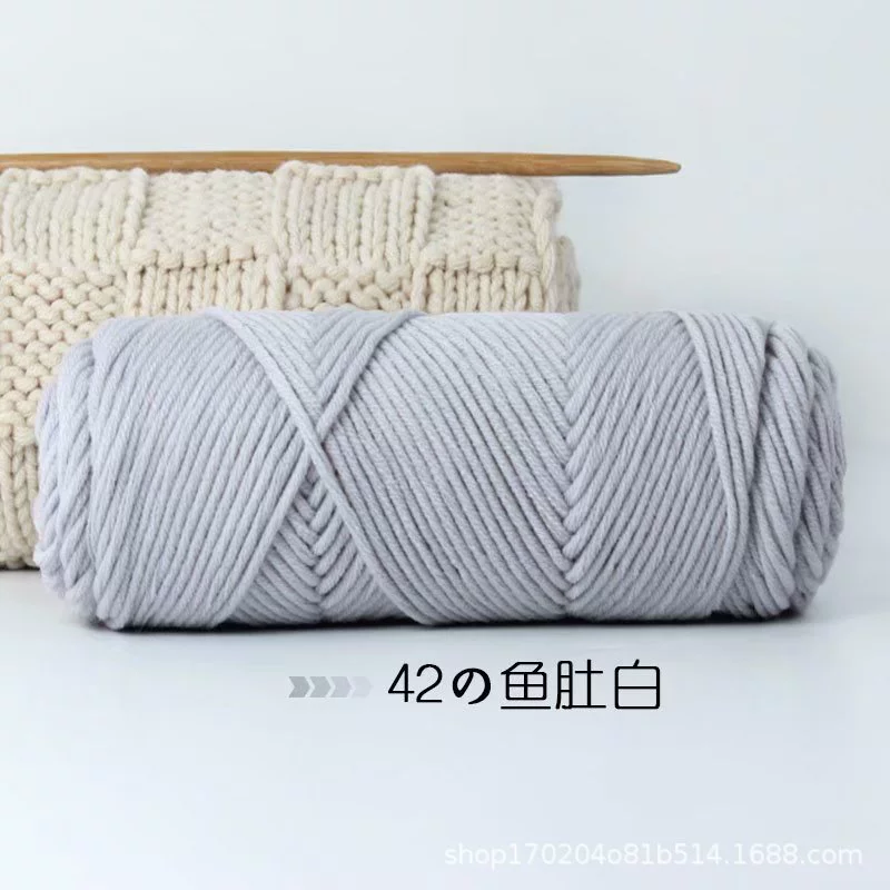 Хлопковая пряжа с tufting 8*7S, узлы для DIY ковров и ковриков, многоцветная палитра 70+ оттенков
