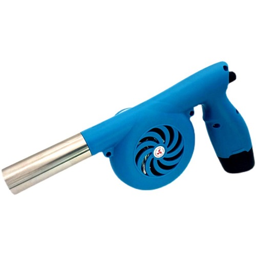 Wholesale 12v electric blower speed regulating fan battery charging picnic barbecue outdoor household small combustion-supporting