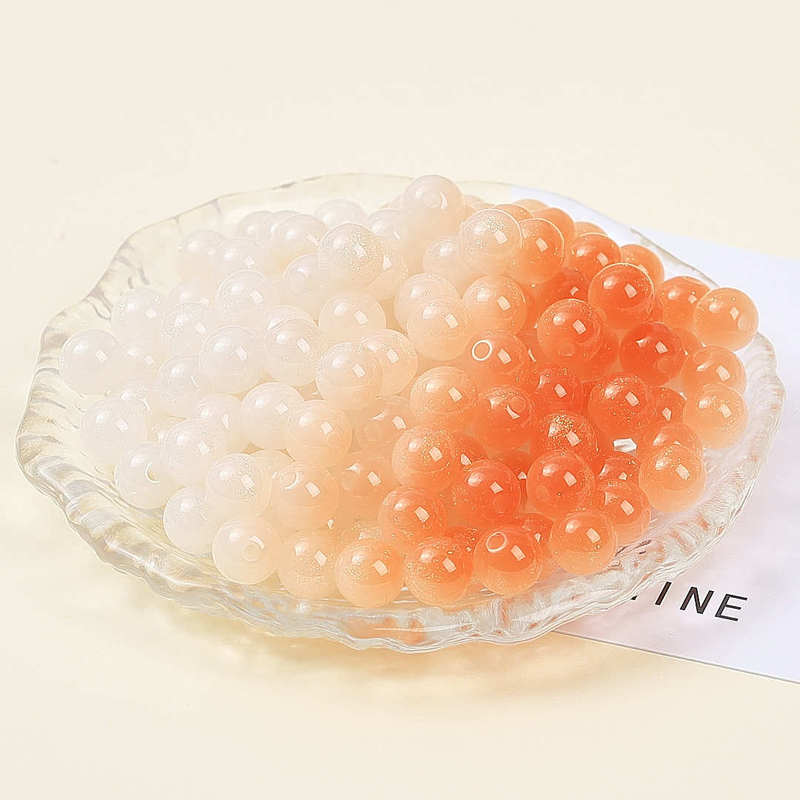 人鱼姬星曜8-10m光感变色树脂散珠子手工diy手链项链串珠饰品配件|undefined