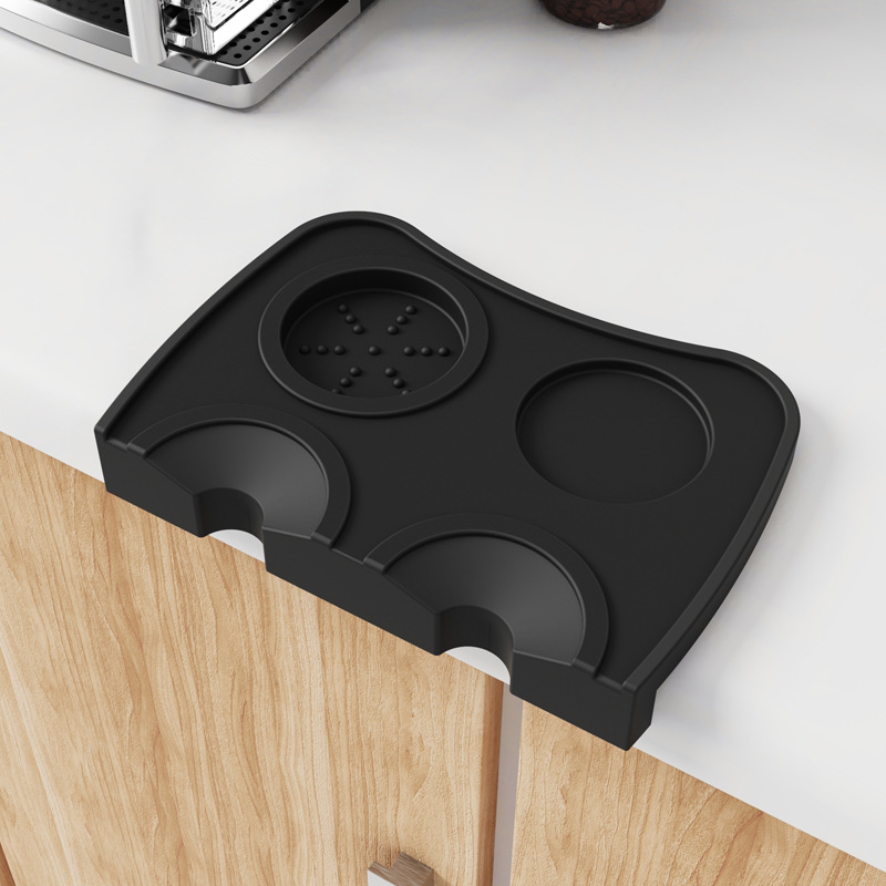 Tapete Compactador de Café para Bar de Silicona Antideslizante con Diseño de Esquina para Cafeterías image 12