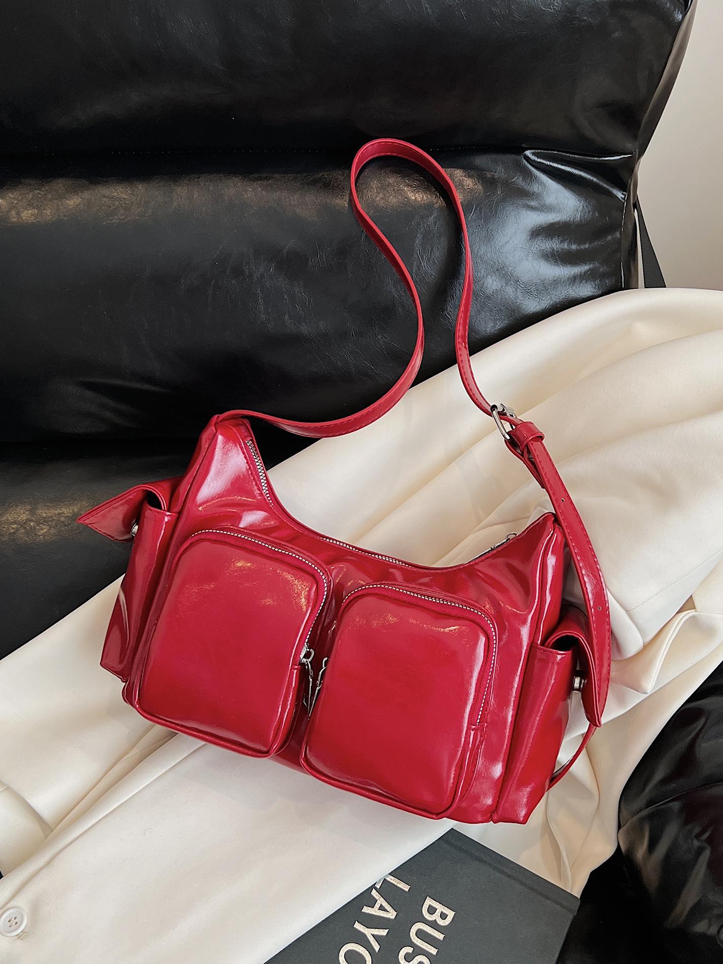 Bolso retro de tendencia transfronteriza para mujeres 2025, nuevo nicho de bolso de locomotiva universal, mochila de textura de alta calidad