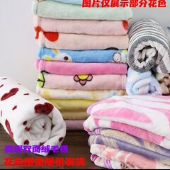 両面の絨毯のサンゴの絨毯のフランネルの絨毯の昼寝の絨毯の屋台の贈り物のペットの絨毯のシーツの卸売り