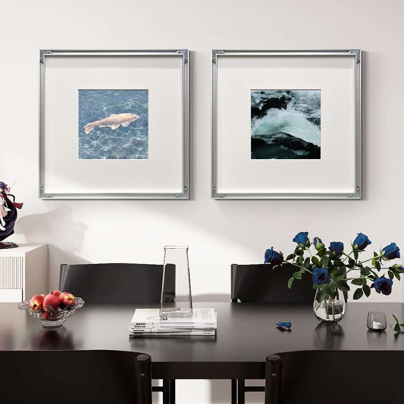 Niche Designer Photography Decorative Painting Bauhaus Living Room Background Wall Mural Study Entrance Walkway Indoor Hanging Painting