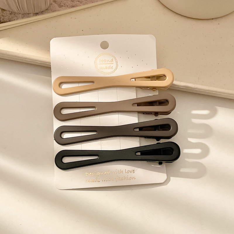 Horquilla de dopamina rosa y2k accesorios de horquilla redonda de mujer sin costuras lindo clip lateral pequeño nuevo clip de flequillo mujer