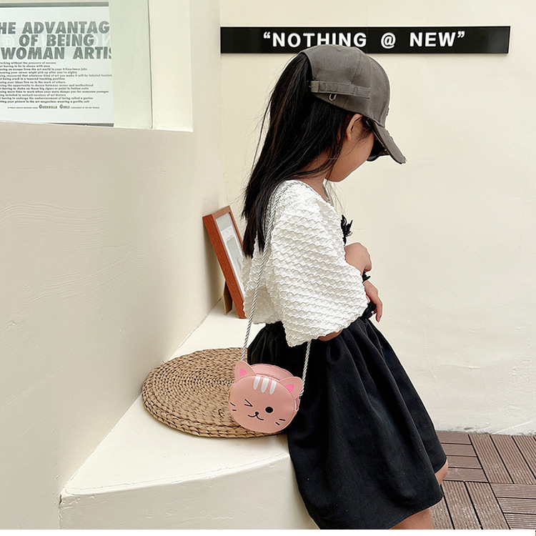 The 2022 new style of little girl bags, fashionable small bags, coin purses, super beautiful Little girl cat bags, crossbody bags, cute and trendy undefined