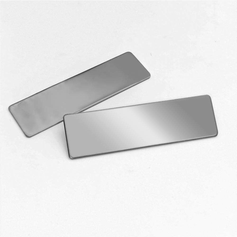 Серебряный, зеркальный эффект