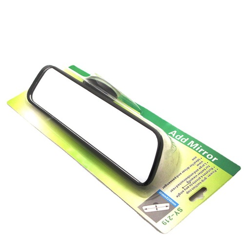 Car interior large-field-of-view rearview mirror suction cup wide-angle flat mirror coach car indoor auxiliary backup mirror