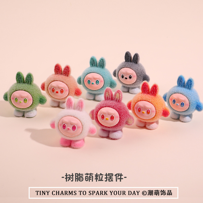 ブラインドボックストレンディなかわいい植毛かわいい人形小さなギフトデスクトップ装飾品ライブブロードキャストブラインドバッグ卸売|undefined