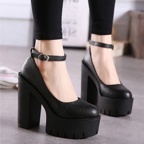 14cm women high heel shoes single shoes big size 43 women's high heels