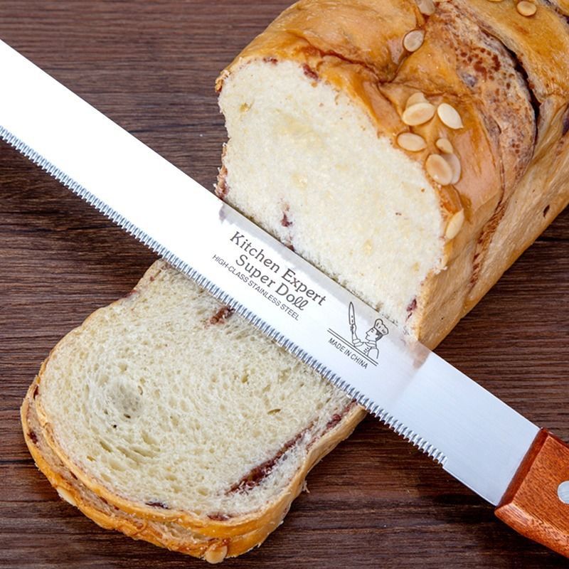 Bread knife Serrated knife Slicers Fine tooth Cake knife West Point Knife toast Stratified Cutter baking Cutter