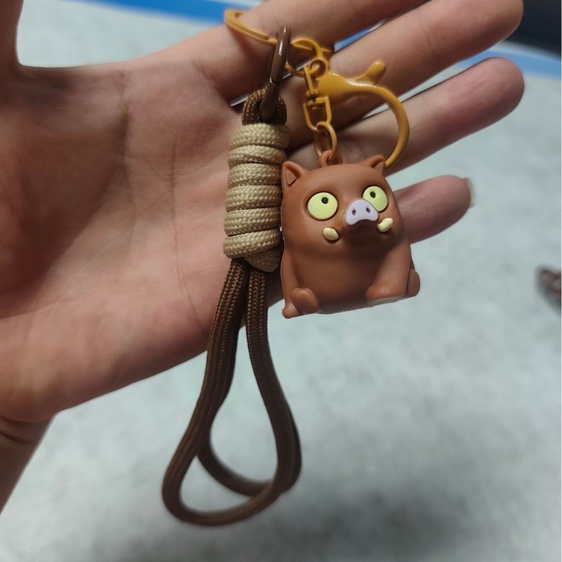 新品浪浪山小妖怪钥匙扣猩猩怪蛤蟆精公仔生日礼物包挂汽车钥匙扣|undefined