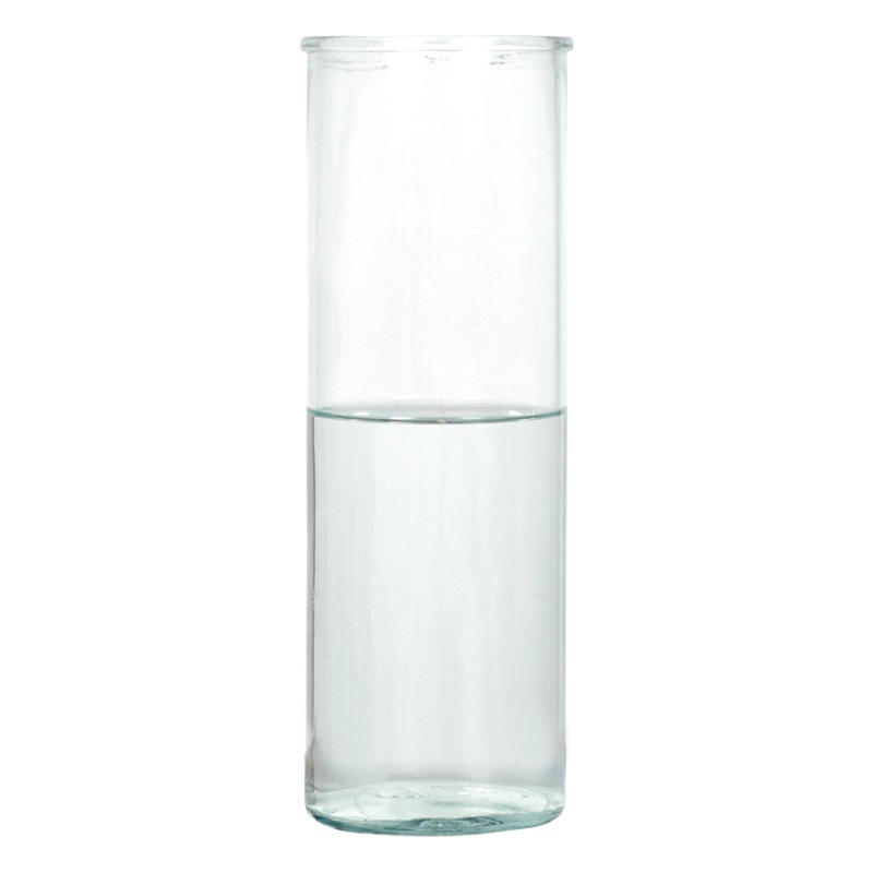 Decoración nórdica estilo ins florero hidropónico de alto aspecto arreglo floral de alto grado al por mayor jarrón de vidrio creativo ajo