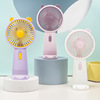 Handheld small air fan, cartoon electric mobile phone, 2022 collection, wholesale