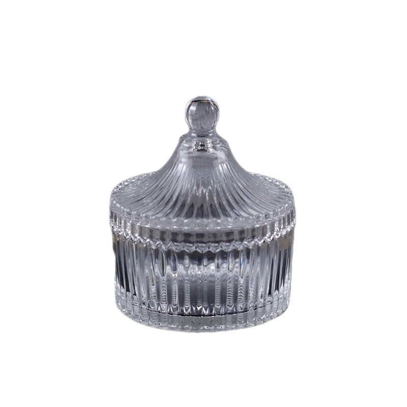 Заводская прямая продажа стеклянной чаши Candida Candle DIY аромерапии свечи Монгольская сумка Монгольская барбан Разносная каменная воздушная ёмкость пустая бутылка