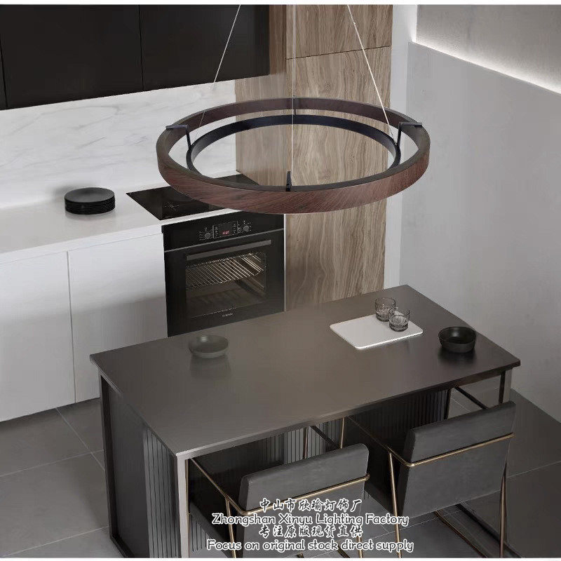 Lámpara de anillo simple lámpara de dormitorio modelo de diseño de casa modelo de nuevo diseño moderno chino color estudio