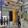 A hook Shot blasting machine aluminium alloy Copper Alloy Casting Hanging Shot blasting Cleaning machine