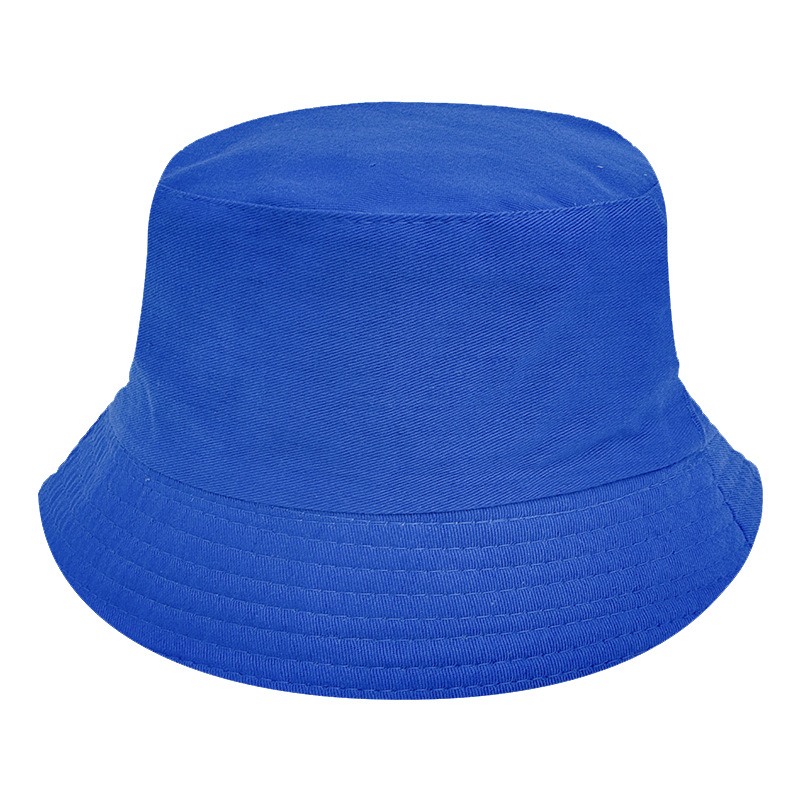 Productos de puestos de tierra Sombrero de pescador de color sólido barato Sombrero de camuflaje de protección solar de doble cara personalizado Sombrero de publicidad de viajes de tablero de luz al por mayor