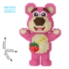 40CM Backpack Strawberry Bear [Color Box]