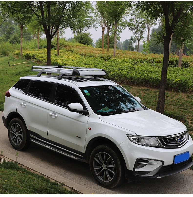 Suitable for Off-road SUV Universal Roof Luggage Rack Aluminum Alloy Roof Rack Car Luggage Frame Roof Frame Travel Rack