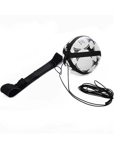 Professional Soccer Ball Juggling Trainer for Children and Students, Soccer Training Equipment, Spiral Juggling Strap