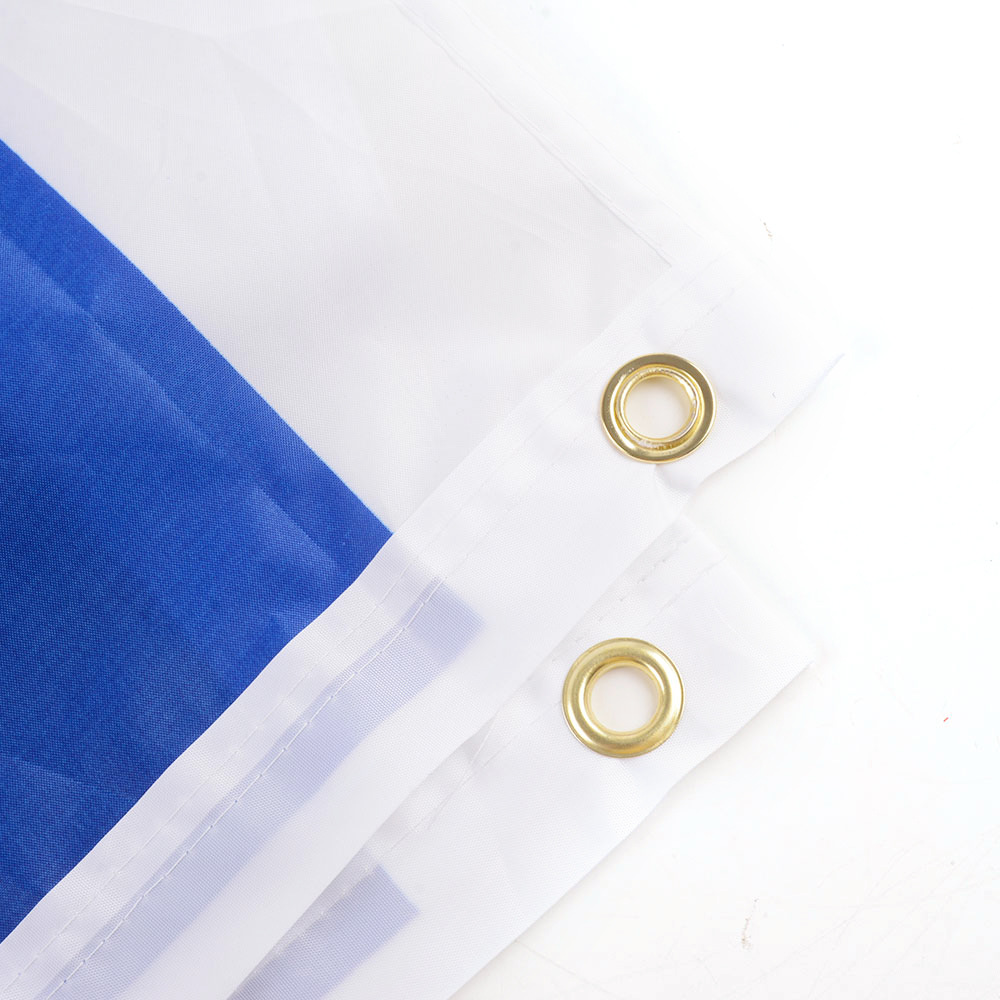 Drapeau israélien de qualité supérieure 90 x 150 cm – Polyester robuste, résistant à la décoloration, œillets antirouille pour une utilisation intérieure et extérieure_voghion.com