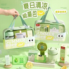 夏のお土産、涼しい夏のギフト、従業員のチームビルディングの福利厚生、夏の実用的な入社時の冷却および熱中症予防ギフト
