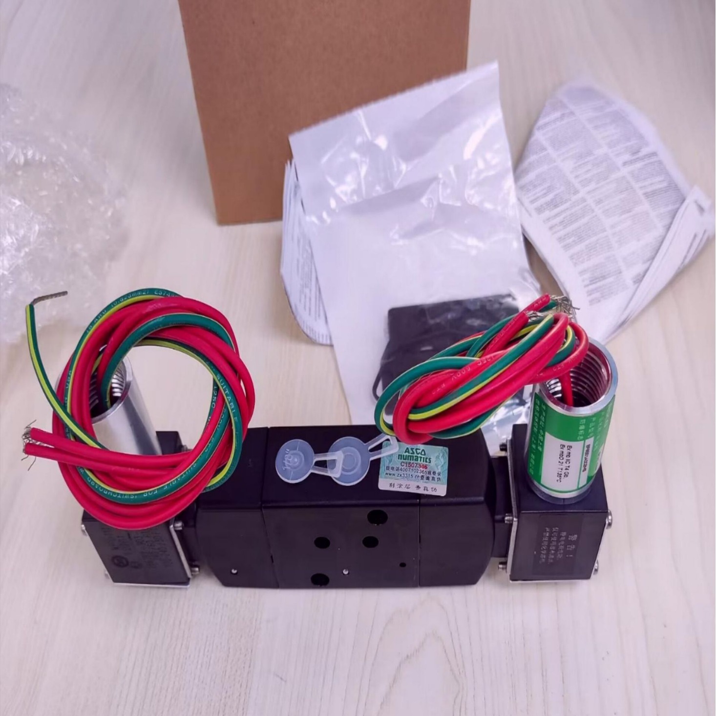 美国ASCO电磁阀EF8551A002MS 双电控 现货