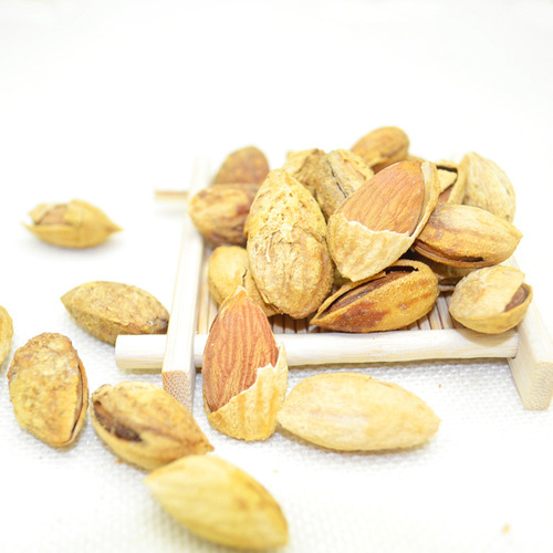 Xuki Thin-skinned Almond Milk Fragrance New Almond Almond Daily Nuts 500g Bag Snacks Dried Fruit Roasted Seeds