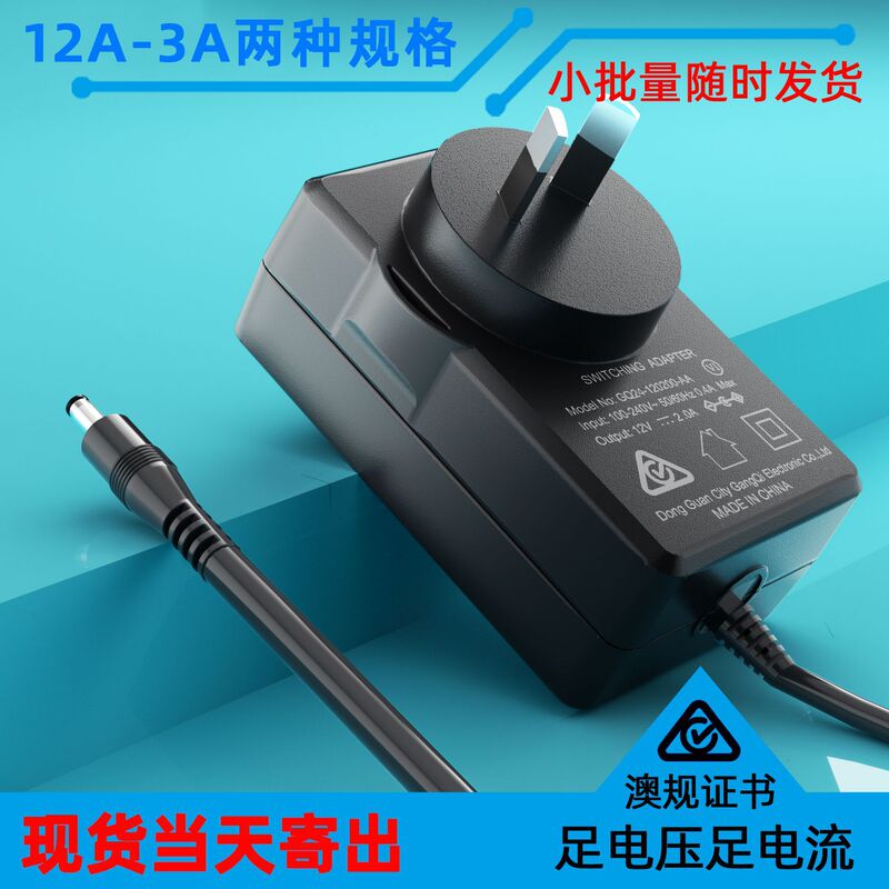 12V2A Power Adapter Full Power Australian Standard Saa Certified 12V1A Power Adapter