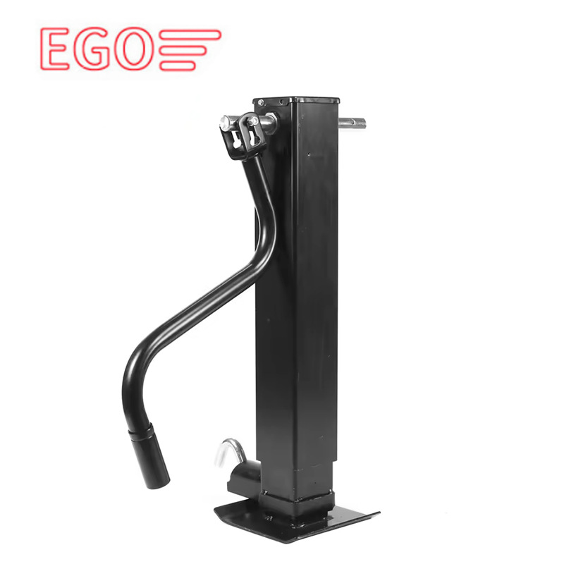 12000磅5.4吨重型方管拖车千斤顶房车集卡手摇支架配件