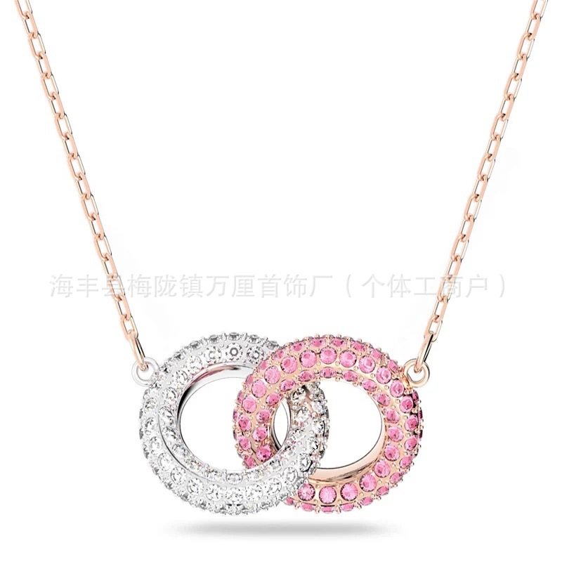 双扣红钻【玫瑰金色】