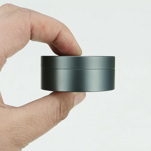 Aluminum Alloy Waterproof Warehouse Large-Capacity Storage Box Sealed Moisture-Proof Tea Can Small Portable Mini Tobacco Packaging Box