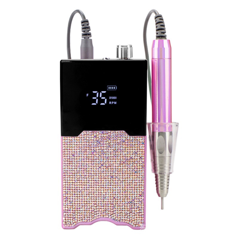 Pequeño Libro Rojo recomienda máquina de pulido de uñas sin escobillas con taladro portátil frente peeling pulido removedor de esmalte de uñas removedor de uñas