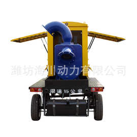 柴油水泵机组 移动式拖车水泵机组 抗洪救灾柴油机自吸抽水泵