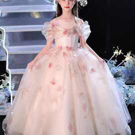 花童洛丽塔Lolita礼服公主裙轻奢小众钢琴生日超仙气儿童演出