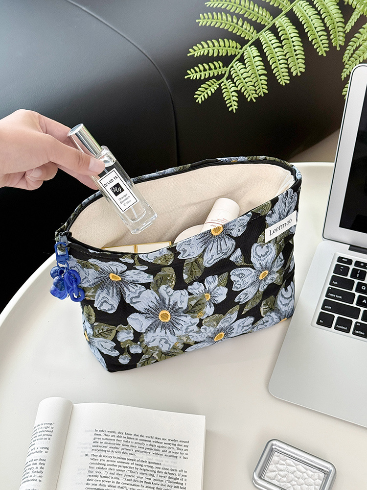 Bolsa de cosméticos, bolsa de lavado de viaje, mujer de gran capacidad 2025, nueva bolsa de almacenamiento de cosméticos de alto valor de nicho de alta gama