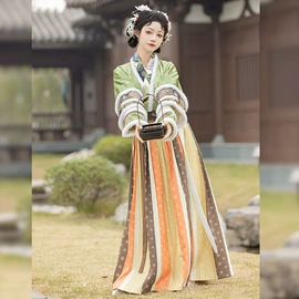 童汉服;儿童表演服;汉服套装