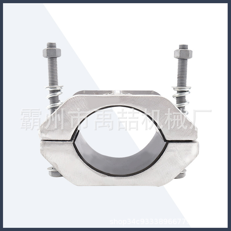 高压电缆固定线夹铝合金单芯绕性电缆固定夹JGH型电缆抱箍