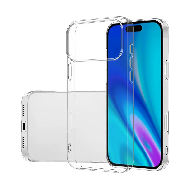 2.0MM适用苹果17promax透明手机壳iPhone 17加厚防摔壳AIR保护套
