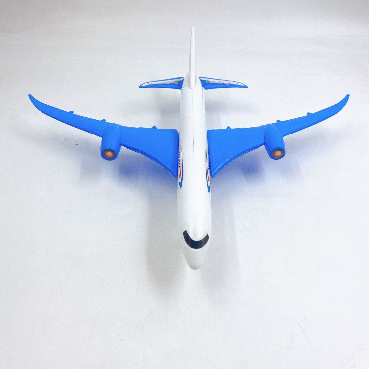 Juguetes para niños modelo de avión de cable grande scooter creativo jardín de infantes para niños pequeños aviones de ensamblaje aviones 2