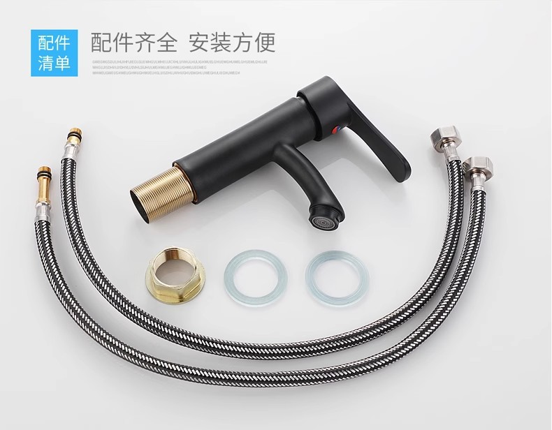 Washbasin, hot and cold water faucet, bathroom, stainless steel countertop basin, washbasin, household rotating single-hole faucet undefined
