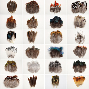 Factory wholesale diy jewelry accessories feather DIY feather headdress corsage hat shoes crafts decoration materials